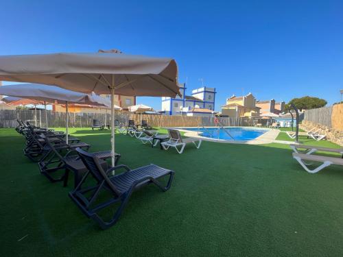 游泳池, ON Family Playa de Doñana (ON Family Playa de Donana) in 阿蒙特 游泳池, ON Family Playa de Doñana (ON Family Playa de Donana) in 阿蒙特