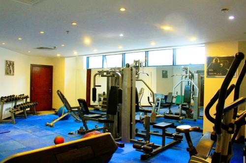 Fitness center, Business Inn Olaya Hotel near Assaraya Turkish Restaurant Fitness center, Business Inn Olaya Hotel near Assaraya Turkish Restaurant