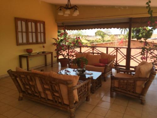 balkong/terrass, Hostal Dona Maria in Pedasi balkong/terrass, Hostal Dona Maria in Pedasi