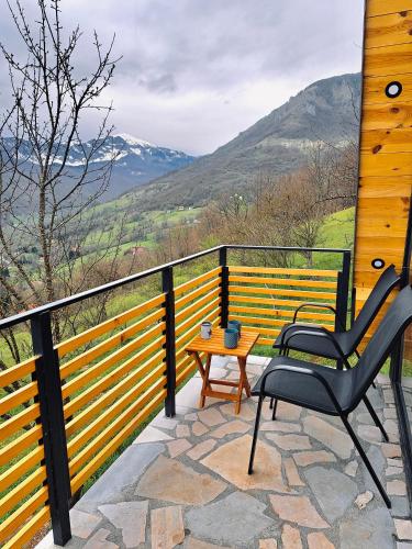 balcon/terasă, Fern Farm Tiny Home in Mojkovac balcon/terasă, Fern Farm Tiny Home in Mojkovac