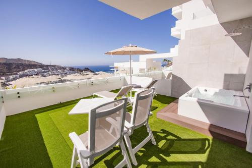 Balcony/terrace, Servatur Hartaguna - Adults Only in Gran Canaria Balcony/terrace, Servatur Hartaguna - Adults Only in Gran Canaria