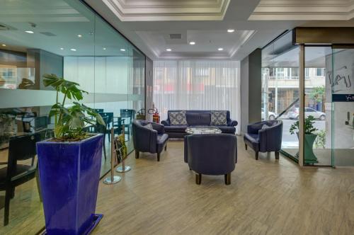 大堂, Rio Design Copacabana Hotel in 里約熱內盧 大堂, Rio Design Copacabana Hotel in 里約熱內盧