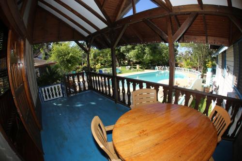 Balcony/terrace, Xtabi Resort in Negril Balcony/terrace, Xtabi Resort in Negril