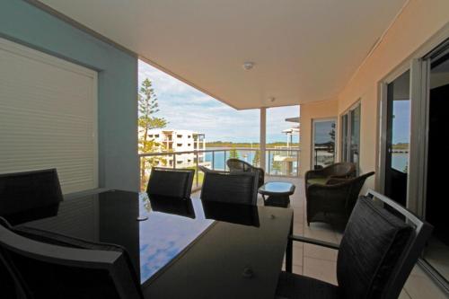 Erkély/terasz, Riverside Holiday Apartments in Ballina Erkély/terasz, Riverside Holiday Apartments in Ballina