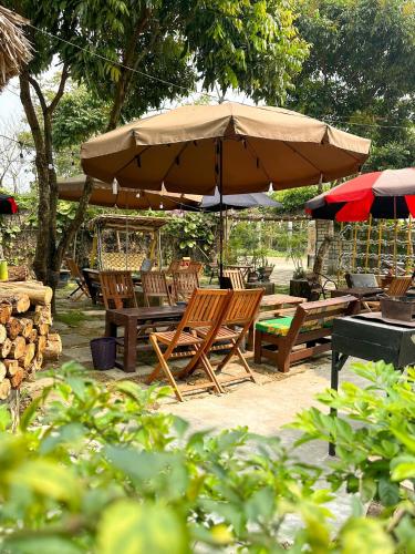 Garden, Ninh Binh Bamboo Farmstay in Gia Vien District Garden, Ninh Binh Bamboo Farmstay in Gia Vien District