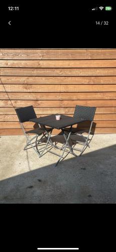 Balcony/terrace, Petite maison chaleureuse des boucles de la Seine in Le Mesnil-sous-Jumieges Balcony/terrace, Petite maison chaleureuse des boucles de la Seine in Le Mesnil-sous-Jumieges