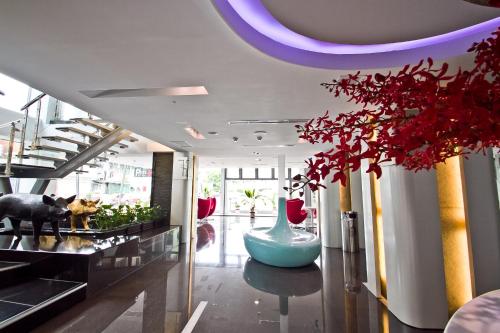 Lobby, Hotel Hi Xinmin in Chiayi Lobby, Hotel Hi Xinmin in Chiayi