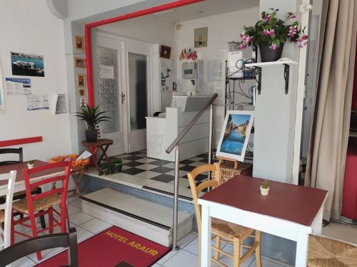 Restaurant, Hotel Araur in Agde City Center Restaurant, Hotel Araur in Agde City Center