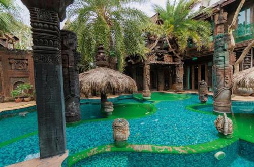 Garden, KhgeMa NuanJun Pool Villa Gallery Resort in Huai Yai Garden, KhgeMa NuanJun Pool Villa Gallery Resort in Huai Yai