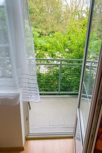 Balcony/terrace, Erika Apartman in Tizenharom Varos Balcony/terrace, Erika Apartman in Tizenharom Varos