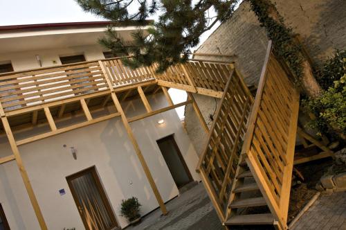ระเบียง/ชานเรือน, Pension Archa Mikulov in มิคูลอฟ ระเบียง/ชานเรือน, Pension Archa Mikulov in มิคูลอฟ