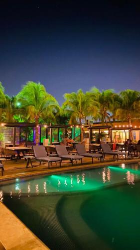 수영장, Hotel Las Palmas Inn in 푼토 피조 수영장, Hotel Las Palmas Inn in 푼토 피조