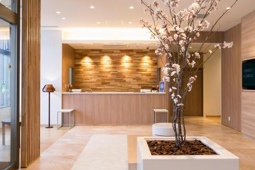 Lobby, JR-East Hotel Mets Kitakami in Hanamaki Lobby, JR-East Hotel Mets Kitakami in Hanamaki
