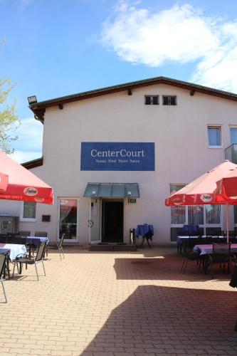 Entrance, CenterCourt Hotel in Sankt Peter Entrance, CenterCourt Hotel in Sankt Peter