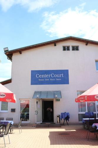 Entrance, CenterCourt Hotel in Sankt Peter Entrance, CenterCourt Hotel in Sankt Peter