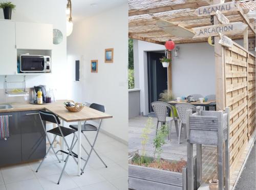 kuhinja, Le Porge Beach House - 4 people in Le Porge kuhinja, Le Porge Beach House - 4 people in Le Porge