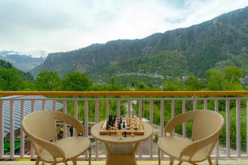 Balcony/terrace, The Social Stays Manali - formerly ArtBuzz in Manali Balcony/terrace, The Social Stays Manali - formerly ArtBuzz in Manali