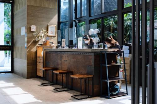 Lobby, GOGO HOTEL Fengchia in Fengjia Lobby, GOGO HOTEL Fengchia in Fengjia