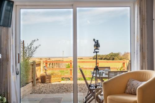 A szálláshely kívülről, Twitchers Cottage in Titchwell A szálláshely kívülről, Twitchers Cottage in Titchwell