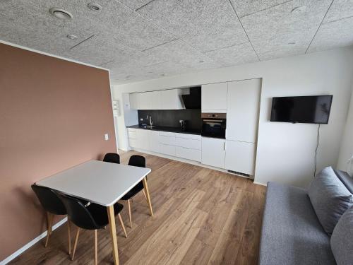 Brand new apartment with stunning skyline views in Argir Brand new apartment with stunning skyline views in Argir