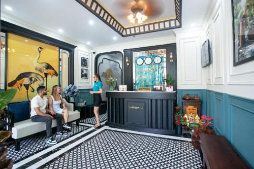 Lobby, Le House Hotel & Studio in Hoa Minh Lobby, Le House Hotel & Studio in Hoa Minh