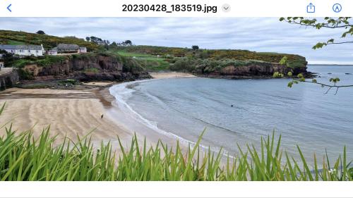 Sandy Cove in Dunmore East Sandy Cove in Dunmore East