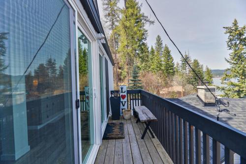 발코니/테라스, Lakefront Honeymoon Bay Studio Cottage in 리버티 레이크 발코니/테라스, Lakefront Honeymoon Bay Studio Cottage in 리버티 레이크