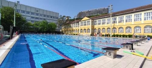 Swimming pool, Budapest Csaszar Hotel near Buda Hills Swimming pool, Budapest Csaszar Hotel near Buda Hills