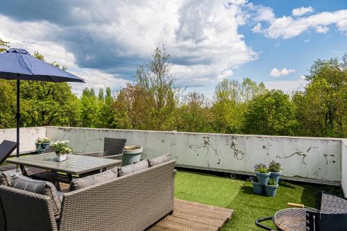陽台/露台, Eifel-Apartments Orsfeld in 奧爾斯費爾德 陽台/露台, Eifel-Apartments Orsfeld in 奧爾斯費爾德
