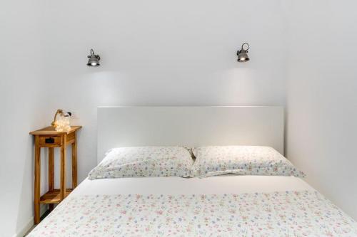 Between the roofs of Menton old town and the sea