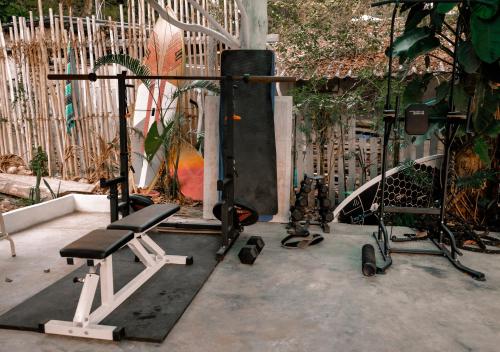Fitness center, Indie Beach Bungalows near Kong Koi Beach Fitness center, Indie Beach Bungalows near Kong Koi Beach