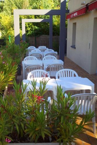 Balcony/terrace, Hotel Bel Alp Manosque in Manosque Balcony/terrace, Hotel Bel Alp Manosque in Manosque