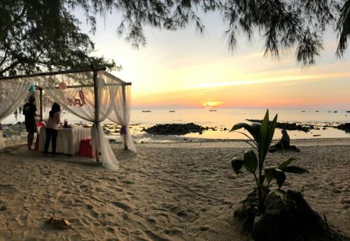 A szálláshely kívülről, Dumba Bay Tioman in Kampung Genting A szálláshely kívülről, Dumba Bay Tioman in Kampung Genting