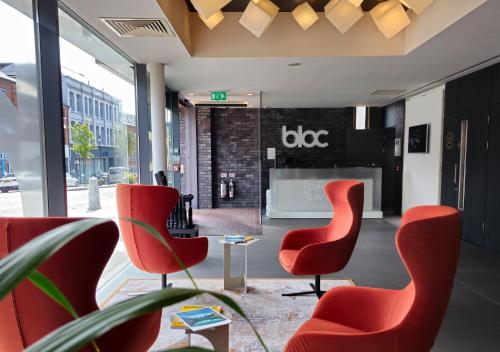 Lobby, Bloc Hotel Birmingham near Jewellery Quarter Lobby, Bloc Hotel Birmingham near Jewellery Quarter