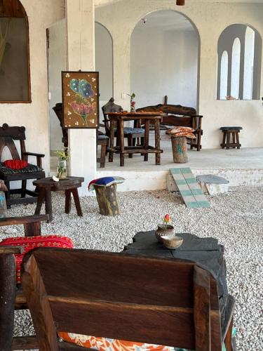 Balcony/terrace, Near Lake Hostal in Bacalar Balcony/terrace, Near Lake Hostal in Bacalar