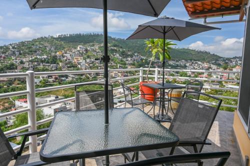 Balcony/terrace, Casa LEONOR in Cerro del Creston Balcony/terrace, Casa LEONOR in Cerro del Creston