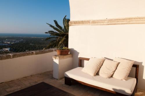 Balcony/terrace, Relais La Sommita' Hotel in Ostuni Balcony/terrace, Relais La Sommita' Hotel in Ostuni