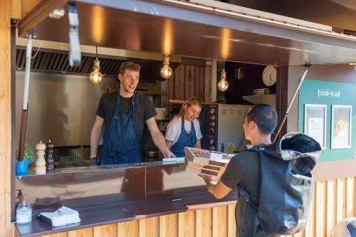 Restaurant, Huttopia de Roos in Ommen Restaurant, Huttopia de Roos in Ommen