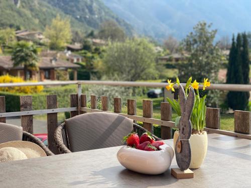Balcony/terrace, Casa Paola in Idro Balcony/terrace, Casa Paola in Idro