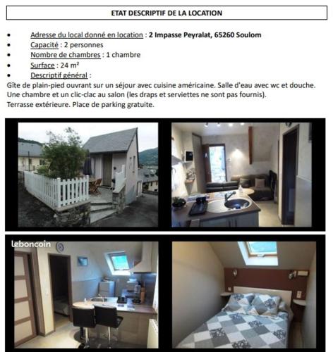 Buitenkant, Gite appartement location vacance montagne pyrenees in Pierrefitte Nestalas Buitenkant, Gite appartement location vacance montagne pyrenees in Pierrefitte Nestalas