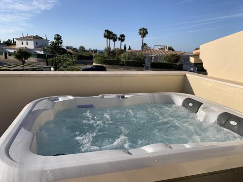 熱水浴缸, Casa Saudade - Luxury penthouse apartment with stunning views in 埃斯坦巴 熱水浴缸, Casa Saudade - Luxury penthouse apartment with stunning views in 埃斯坦巴