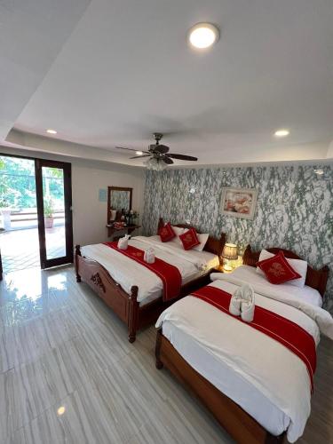 Golden Lotus Namkhan View in Luang Prabang Golden Lotus Namkhan View in Luang Prabang