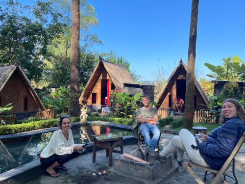 Triangle House and private hot spring near Mount Batur Triangle House and private hot spring near Mount Batur