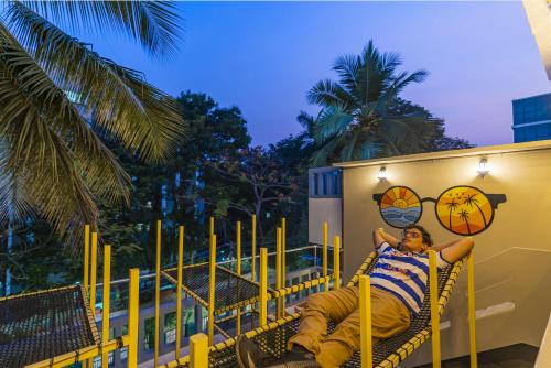 Balcony/terrace, Zostel Visakhapatnam (Vizag) in Visakhapatnam Balcony/terrace, Zostel Visakhapatnam (Vizag) in Visakhapatnam