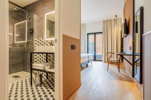 Fürdőszoba, Hotel Acta Madfor in Moncloa Fürdőszoba, Hotel Acta Madfor in Moncloa