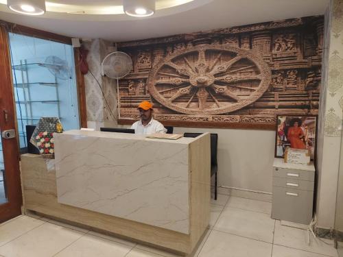 Lobby, Aum Hotel in Puttaparthi Lobby, Aum Hotel in Puttaparthi