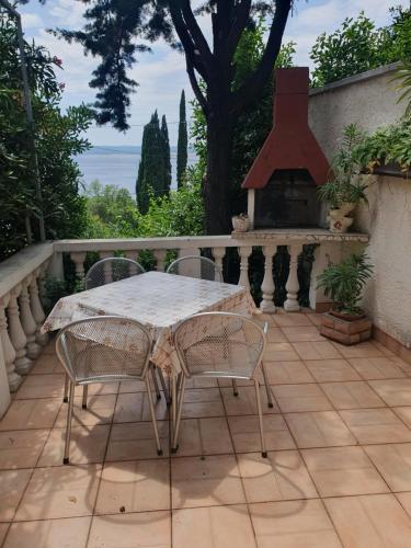 Erkély/terasz, Senka in Dramalj Erkély/terasz, Senka in Dramalj