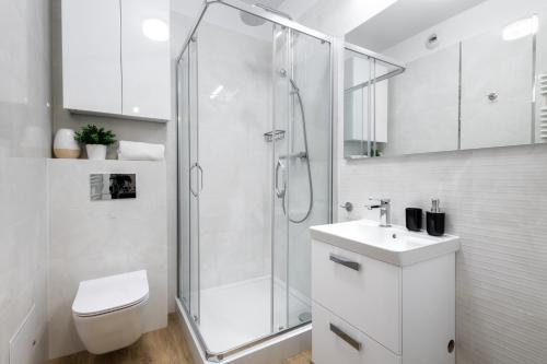 ห้องน้ำ, Apartamenty Jaworska 4 Wrocław (Apartamenty Jaworska 4 Wroclaw) in โรคลอว์ ห้องน้ำ, Apartamenty Jaworska 4 Wrocław (Apartamenty Jaworska 4 Wroclaw) in โรคลอว์