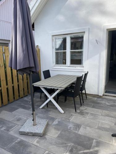 Балкон, Kaptenhuset Skrea strand in Фалькенберг Балкон, Kaptenhuset Skrea strand in Фалькенберг