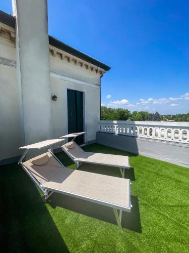 balcon/terasă, Hotel Villa Braida in Mogliano Veneto balcon/terasă, Hotel Villa Braida in Mogliano Veneto
